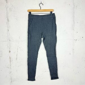 Lunya Restore Thermal Waffle Knit Dark Gray Joggers Size Medium